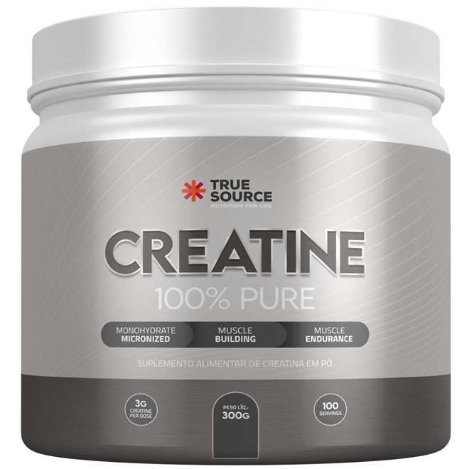 Creatina Pure Micronizada Monohidratada G True Source True