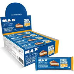 BARRA DE PROTEINA POWER PROTEIN CRISP (12UNDx44G) - MAX TITANIUM