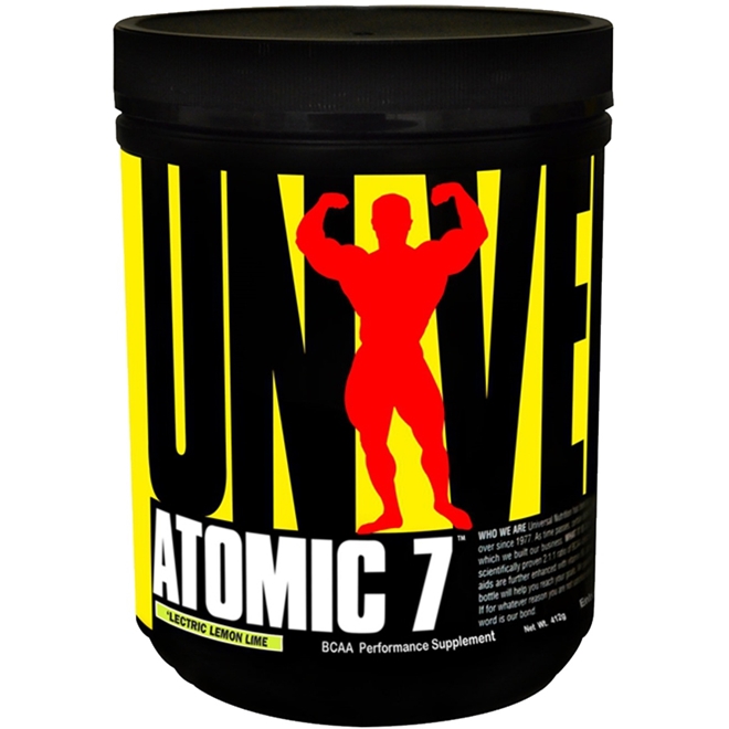 Atomic 7 BCAA + Taurina + Glutamina + Proteína Hidrolisada ATOMIC 7