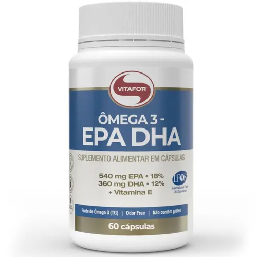 ÔMEGA 3 1000MG (18 EPA/12 DHA) 60 CAPS - VITAFOR