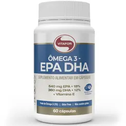 ÔMEGA 3 1000MG (18 EPA/12 DHA) 60 CAPS - VITAFOR