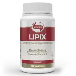 LIPIX ÓLEO DE CÁRTAMO 1000MG (120 CAPS) - VITAFOR