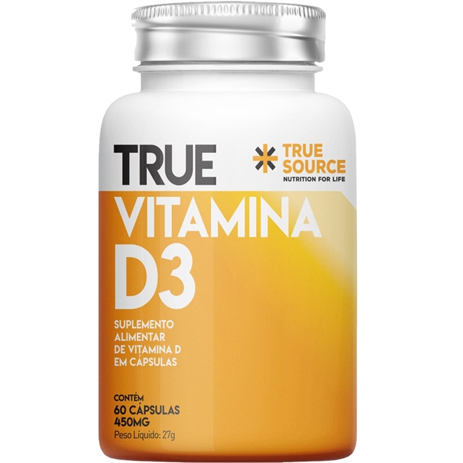 TRUE VITAMINA D3 2000UI (60 CAPS) - TRUE SOURCE - TRUE VITAMINA D3 ...