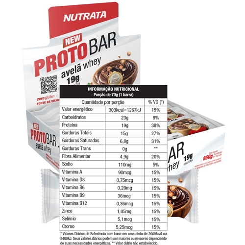 Barra De Prote Na Protobar Whey X G Nutrata Protobar Whey X G Nutrata Nutrata