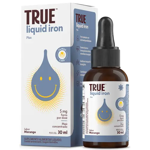 FERRO LIQUID IRON PLUS GTS 30ML - TRUE SOURCE