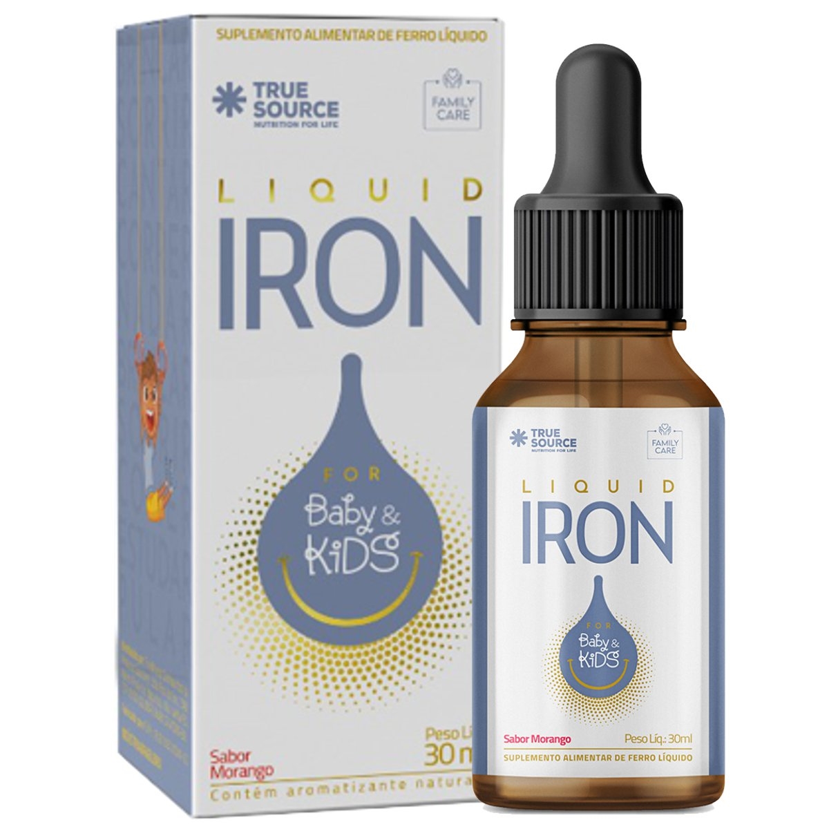 FERRO LIQUID IRON GTS 30ML TRUE SOURCE FERRO LIQUID IRON GTS 30ML