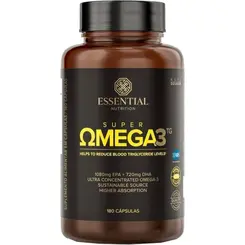 SUPER ÔMEGA 3 TG (PT) 180CAPS 1000MG - ESSENTIAL
