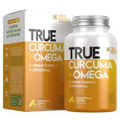 TRUE CURCUMA + ÔMEGA 3 1300MG LIPOSSOMAL (120 CAPS) - TRUE SOURCE