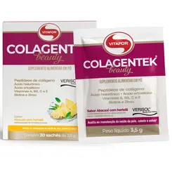 COLAGENTEK BEAUTY (30X3,5G) ÁCIDO HIALURÔNICO + COLÁGENO VERISOL - VITAFOR