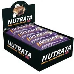 BARRA PROTEÍNA NUTRATA CARAMEL PROTEIN (12X45G) - NUTRATA