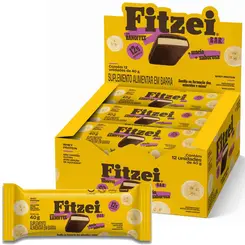 BARRA PROTEÍNA FITZEI BAR 12G PROTEÍNA (12X40G) - VITAFOR