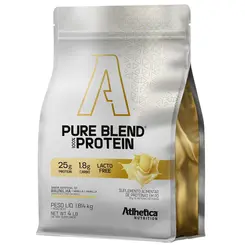 PURE BLEND 100% PROTEIN ISOLATE ZERO LACTOSE (SC) 1,8KG - ATLHETICA NUTRITION