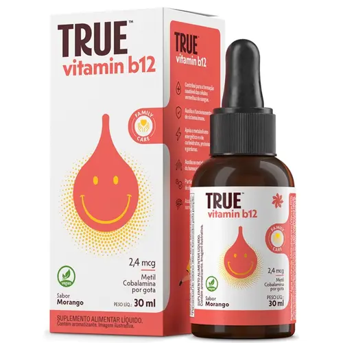 VITAMINA B12 METILCOBALAMINA (FR) GOTAS 30ML - TRUE SOURCE