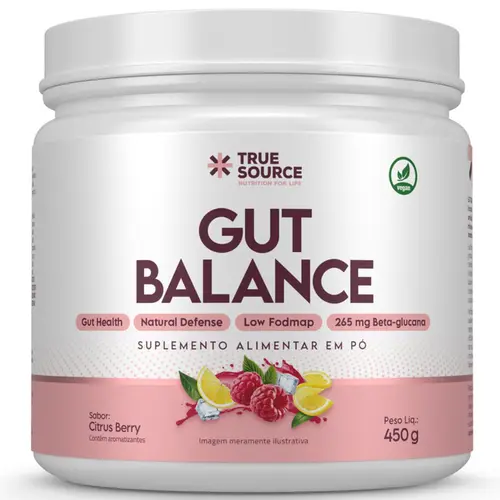 GUT BALANCE 265MG BETA GLUCANA (PT) 450G - TRUE SOURCE