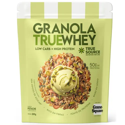 GRANOLA TRUE WHEY (SC) 200G - TRUE SOURCE