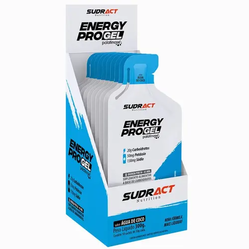 ENERGY PRO GEL (10X30G) CARBOIDRATO GEL - SUDRACT