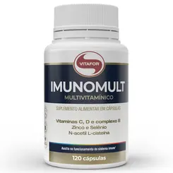 MULTIVITAMÍNICO IMUNOMULT (PT) 120CAPS - VITAFOR