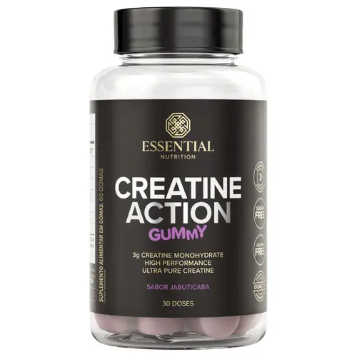 CREATINE ACTION GUMMY (PT) 60GOMAS - ESSENTIAL