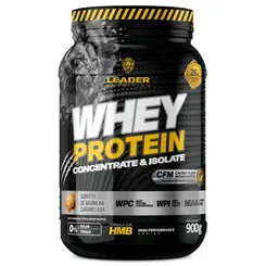 WHEY PROTEIN 2W CONCENTRADO E ISOLADO (PT) 900G - LEADER NUTRITION