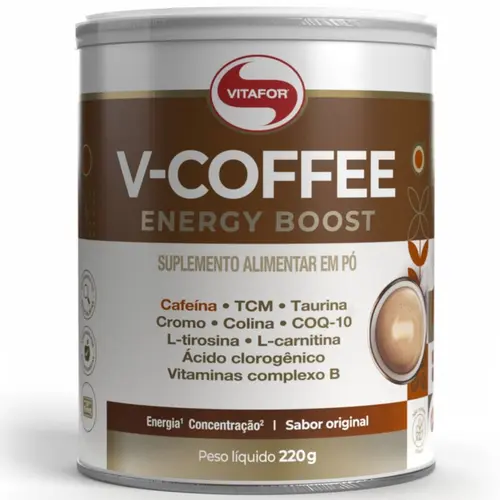 V-COFFEE ENERGY BOOST ORIGINAL (LT) 220G - VITAFOR