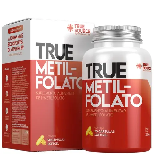 TRUE METILFOLATO (PT) 90CAPS - TRUE SOURCE