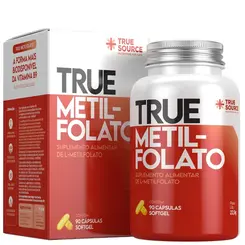 TRUE METILFOLATO (PT) 90CAPS - TRUE SOURCE