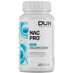 NAC PRO 600MG N-ACETIL L-CISTEINA 60CAPS - DUX NUTRITION