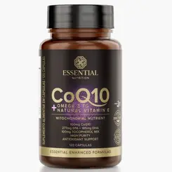 COENZIMA Q10 + OMEGA 3 TG + VITAMINA E (PT) 120CAPS - ESSENTIAL
