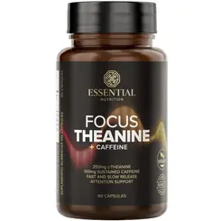 FOCUS THEANINE + CAFFEINE (PT) 60CAPS - ESSENTIAL