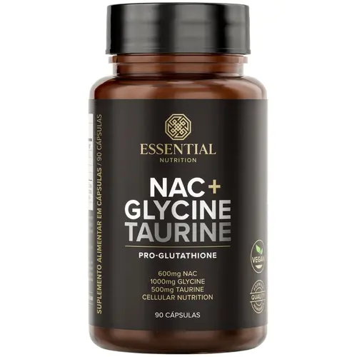 NAC + GLYCINE + TAURINE PRO-GLUTATHIONE (PT) 90CAPS - ESSENTIAL