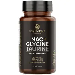 NAC + GLYCINE + TAURINE PRO-GLUTATHIONE (PT) 90CAPS - ESSENTIAL