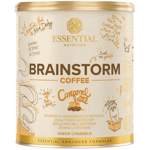 BRAINSTORM COFFEE CARAMEL LATTE (LT) 274G - ESSENTIAL