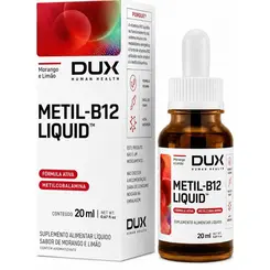 VITAMINA B12 METILCOBALAMINA (FR) 20ML GOTAS - DUX NUTRITION