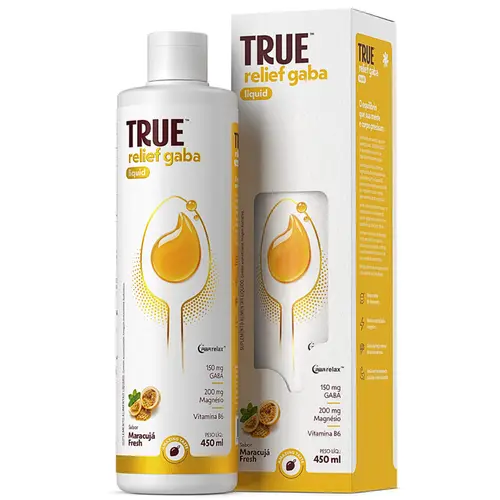 TRUE RELIEF GABA + MAGNÉSIO + VIT B6 LIQUID (FR) 450ML - TRUE