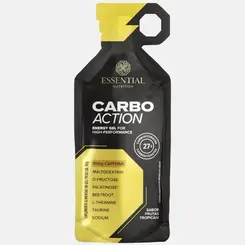 CARBO ACTION ENERGY GEL COM 80MG CAFEÍNA SACHÊ 50G - ESSENTIAL