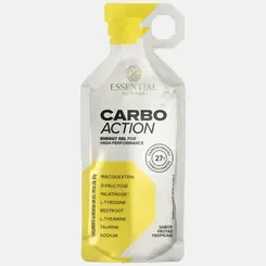 CARBO ACTION ENERGY GEL SEM CAFEÍNA SACHÊ 50G - ESSENTIAL