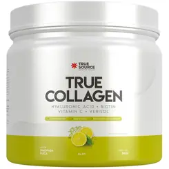 TRUE COLLAGEN COLÁGENO VERISOL + ÁC. HIALURÔNICO + BIOTINA (PT) 390G - TRUE