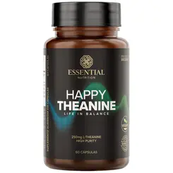 HAPPY THEANINE 250MG L-TEANINA (PT) 60CAPS - ESSENTIAL